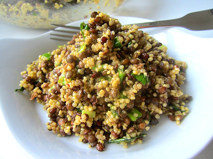 Lentil & Quinoa Salad