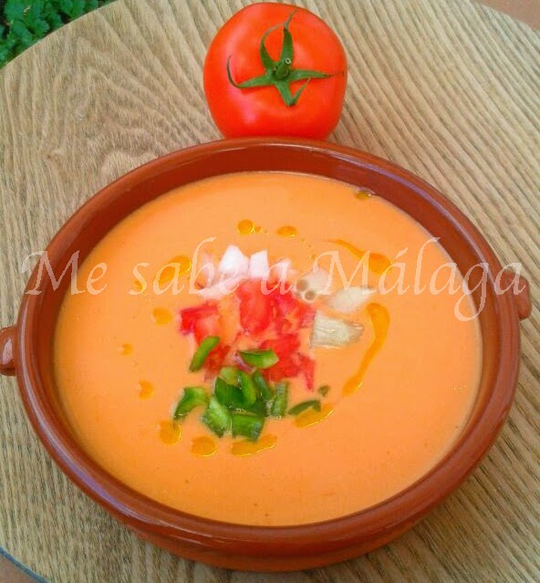 receta gazpacho malagueño