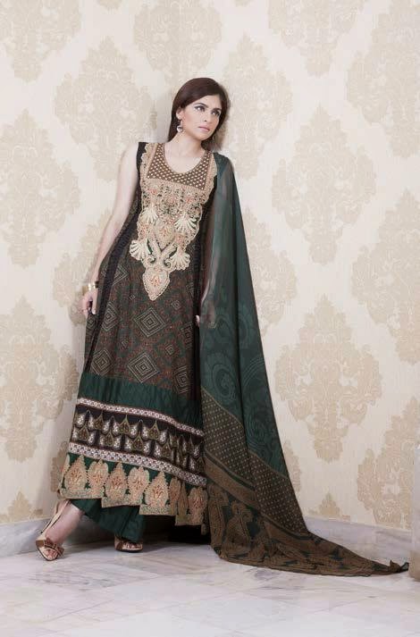 Monsoon Stylish Festivana Dress Collection 2014 by Al Zohaib For Ladies