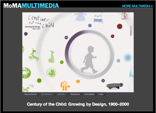 MOMA  New York - Century of a Child: Growing by design 1900 - 2000