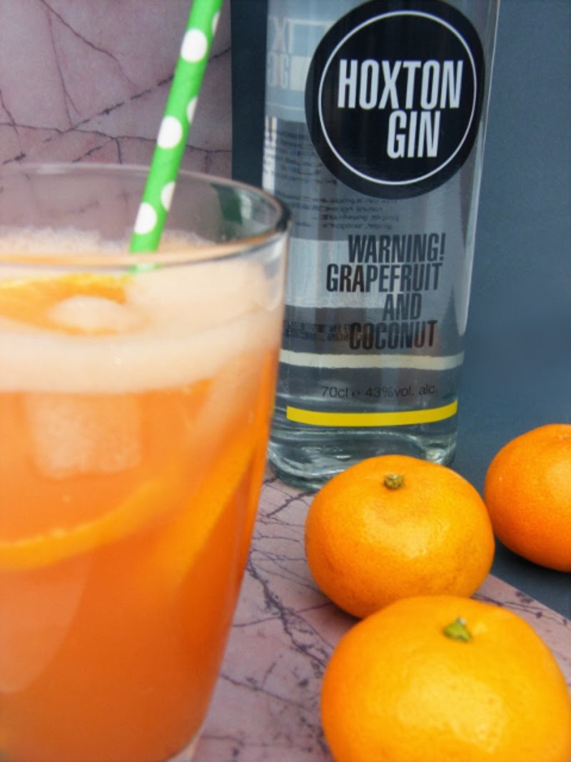 Ruby Red Gin Cocktail with Clementine Tinned Tomatoes