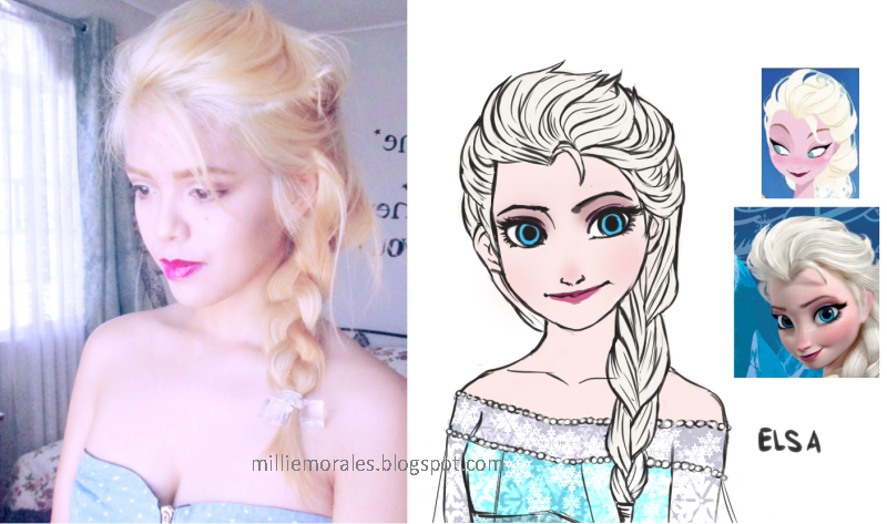 Millie Morales Elsa Cosplay From Frozen