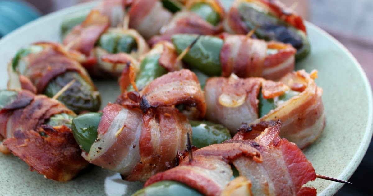 colleenchopaholic: Grilled Bacon Wrapped Jalapeno Poppers