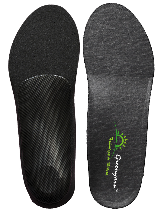 ReviewGuru Greenyarn Greenfeet 3 Carbon Fiber Insole