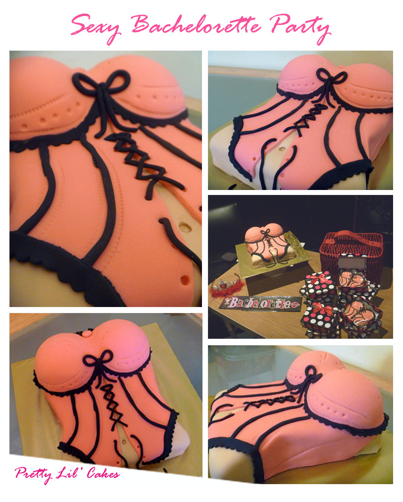 Corset Fondant Cake