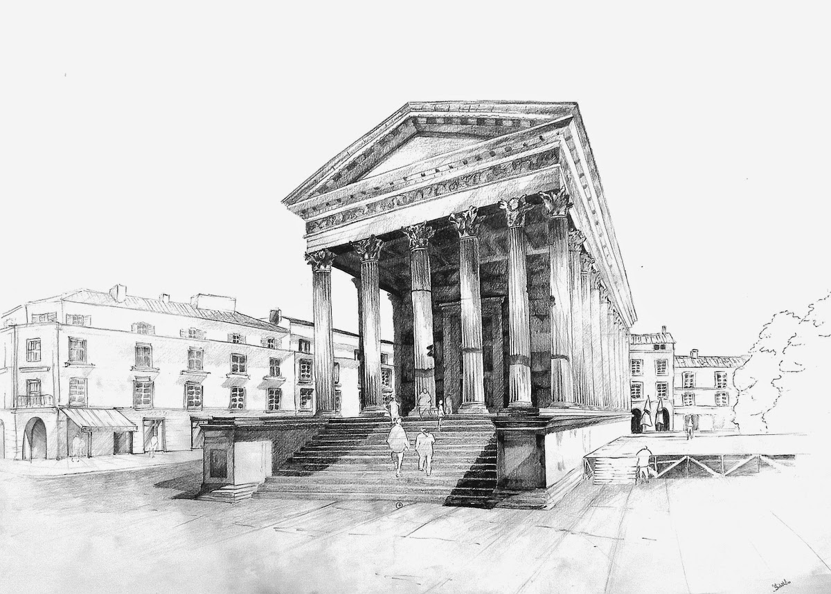 Roman Architecture Drawing design stack: a blog about art, design and architecture Roman Architecture Drawing design stack: a blog about art, design and architecture