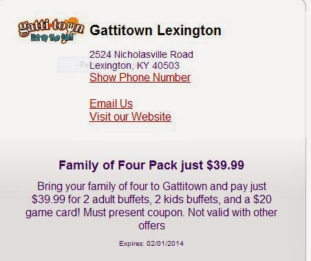 Gattitown Lexington Coupons Gattitown Of Lexington Kentucky