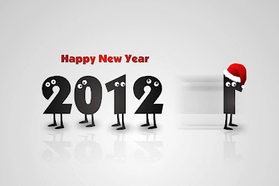 New Year 2012 Normal Resolution HD Wallpaper
