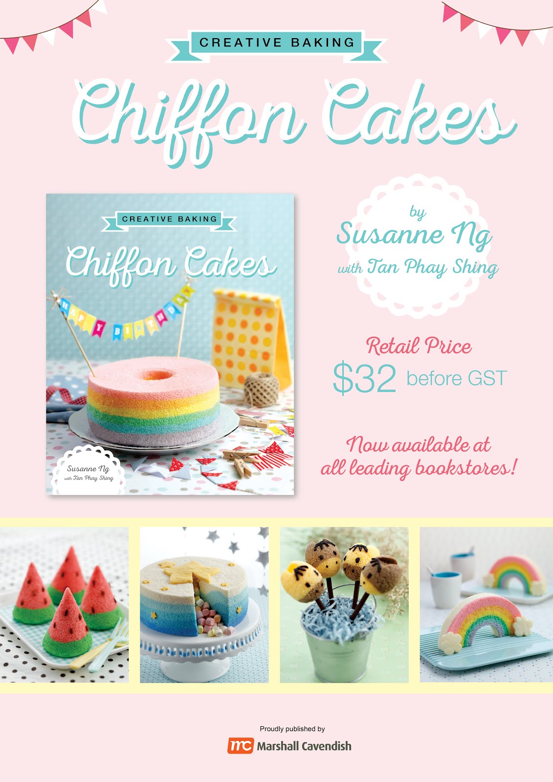 Creative Baking: Chiffon Cakes Book (bestseller)