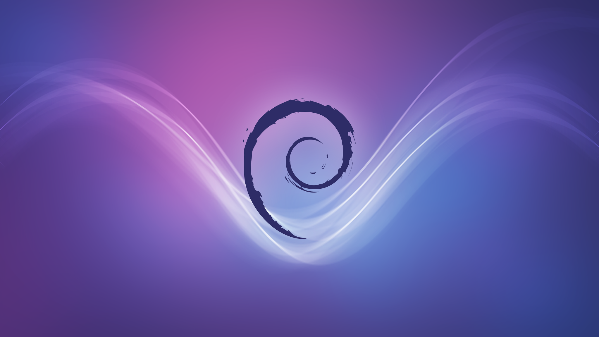 Ubuntu Corner Debian Stream Wallpaper