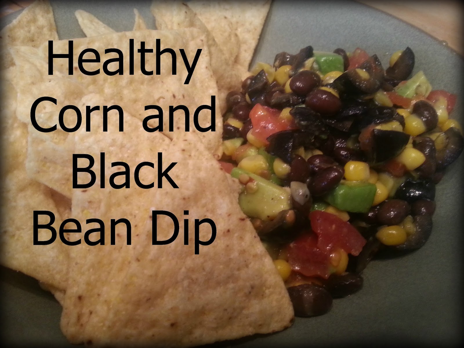 Tales in the Fox Den Healthy Corn and Black Bean Chip Dip