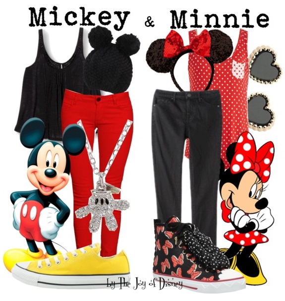 minnie mouse costume with jeans