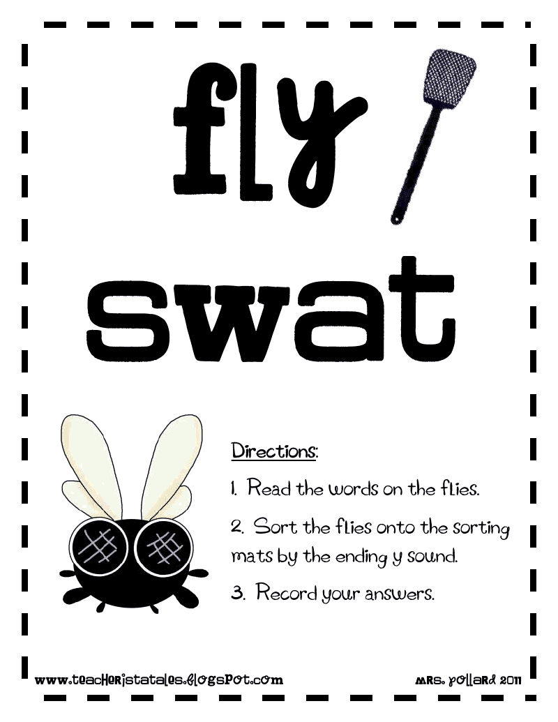 Tales of a Teacherista Fly Swat Y Sort