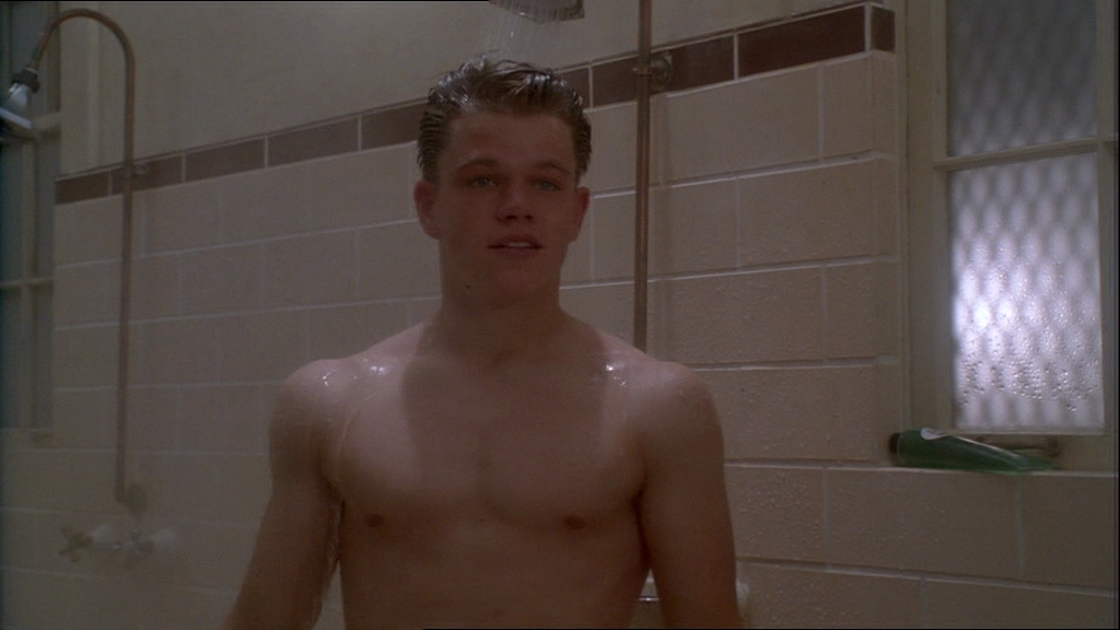 Matt Damon - Shirtless & Naked in "School Ties" .