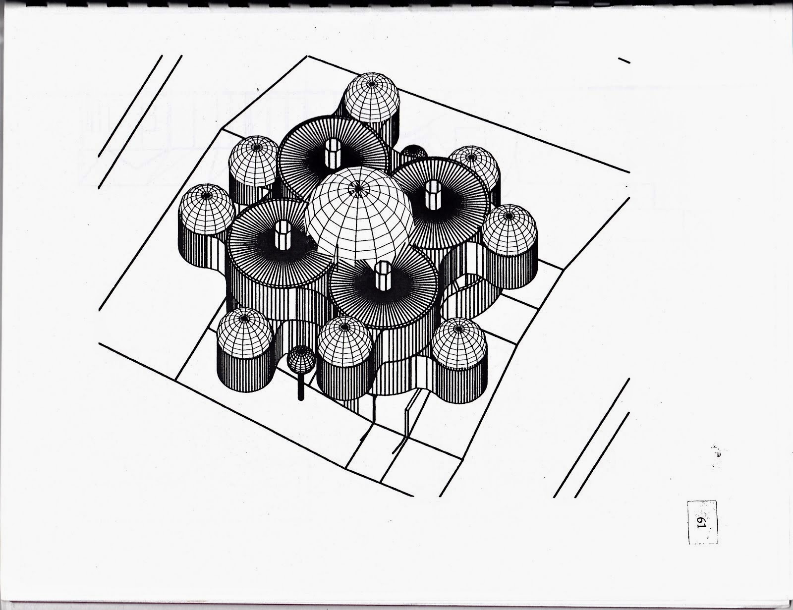 Geometry in Architecture thesis drawing sequence