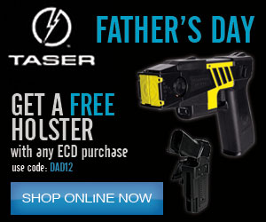 Fathers Day Promo - Free Holster With TASER ECD Purchase