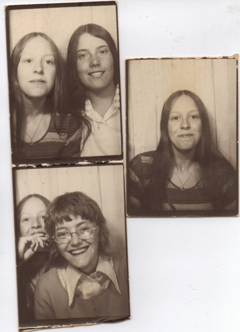Me, Carol and Ju, circa 1973