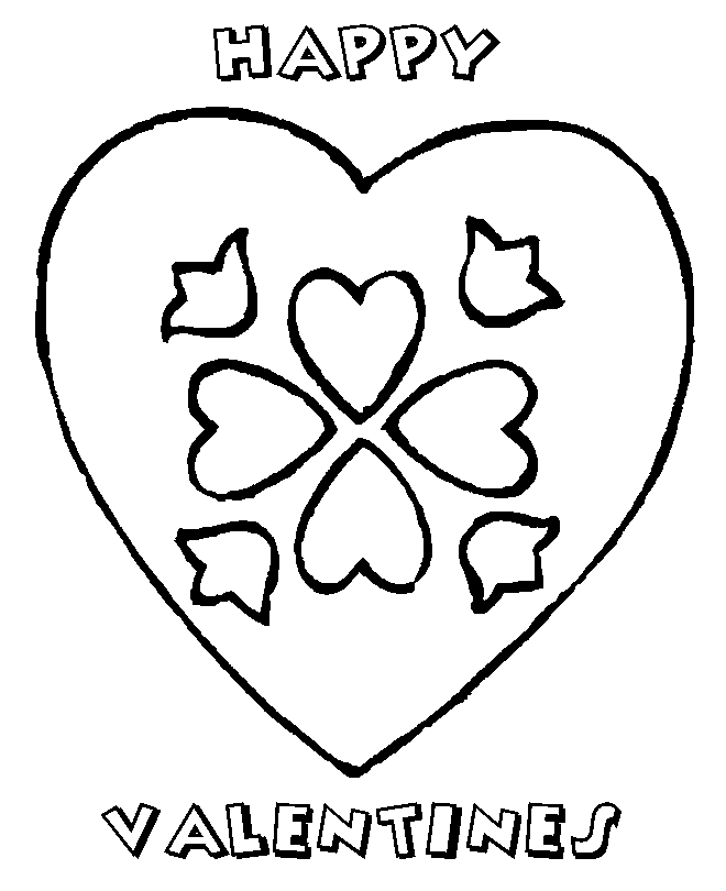 Valentines Day Coloring Pictures