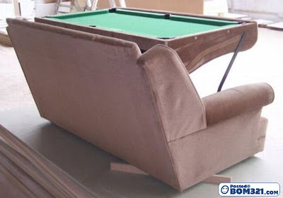 Gabungan Sofa Dan Meja Snooker