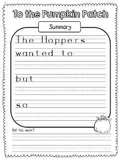 Sarah's First Grade Snippets: More literacy activities