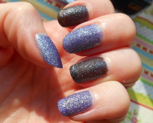 Wibo - Lakiery piaskowe WOW Glamour Sand