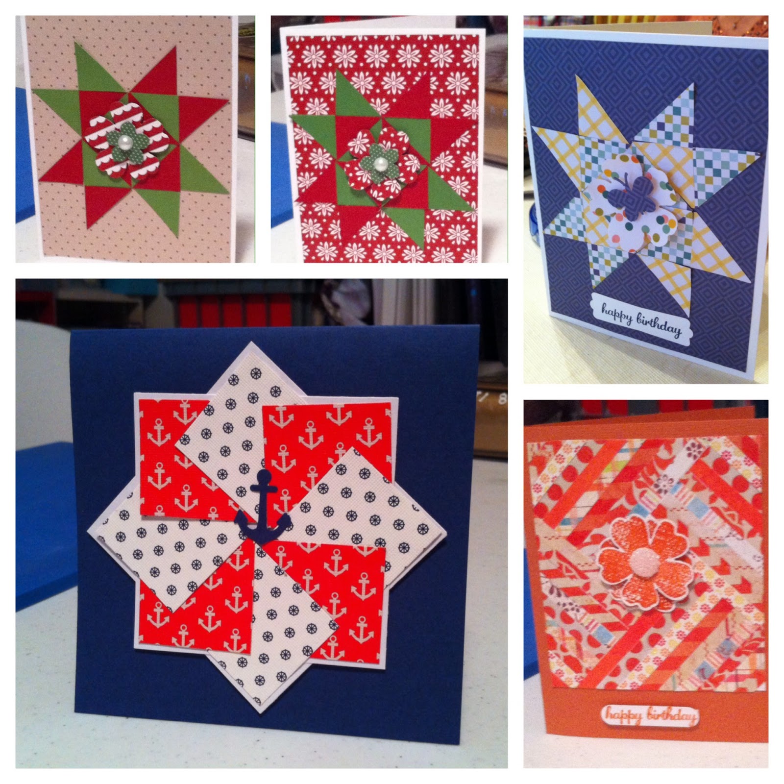 Scrap Rx Quilted Cards