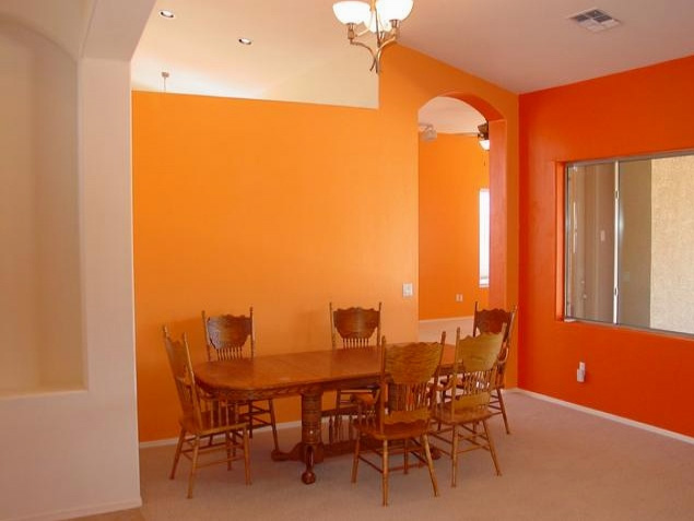 Orange Interior Paint