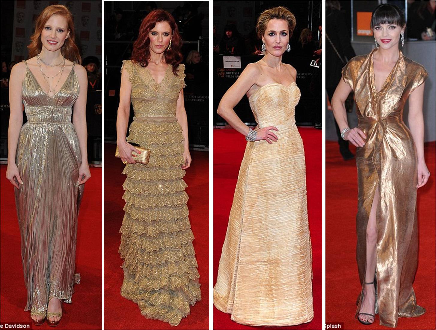 mode style 2012 BAFTA Awards Red Carpet Best Dressed