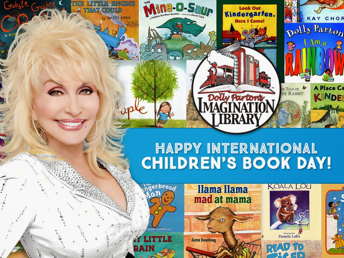 Dolly Parton's Imagination Library Happy International Children's Book Day
