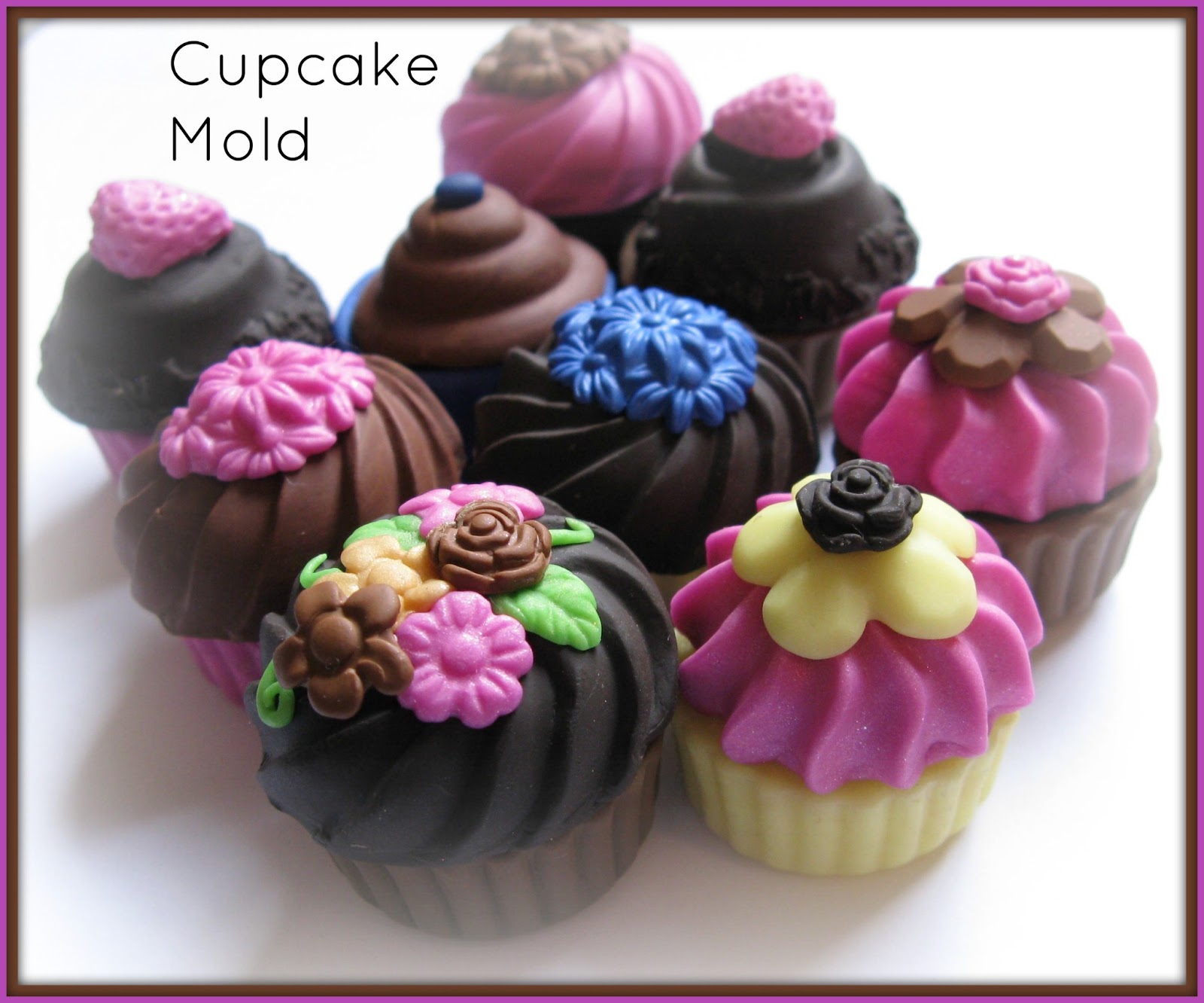 Silicone Molds ♥ ♥ ♥ Polymer Clay Cupcakes