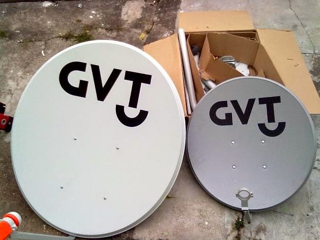 Antenas de 60 e 90cm com LNB