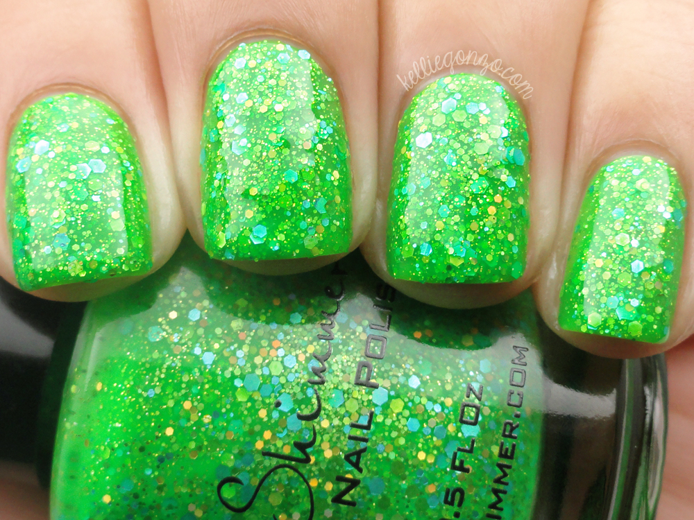 KBShimmer Partners In Lime (with top coat)