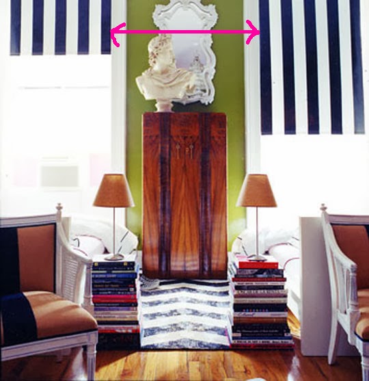 I like the classic details of this roller shade from Good Housekeeping