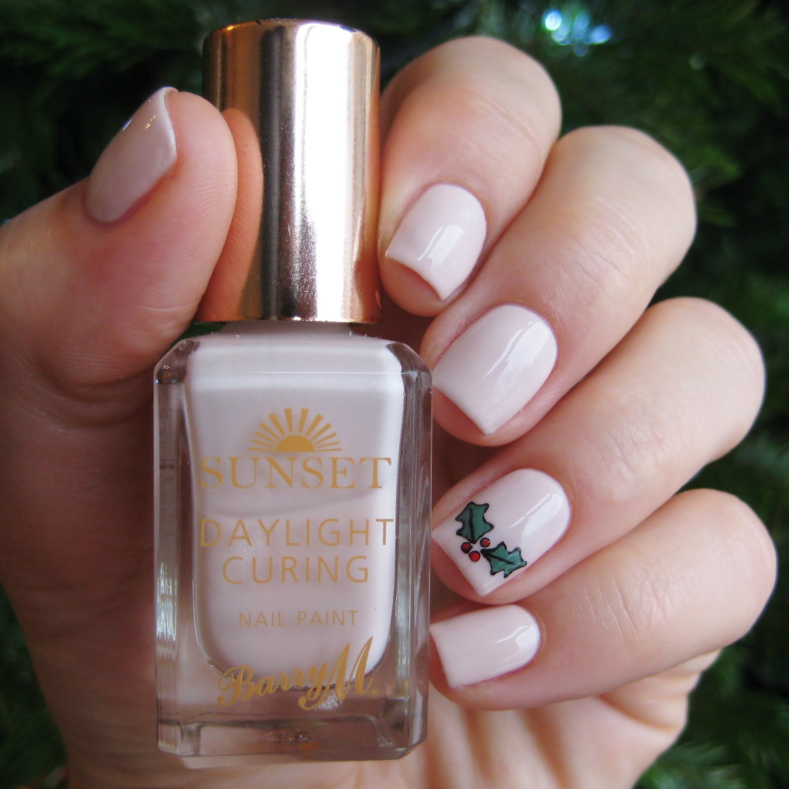 Dahlia Nails Holly Accent