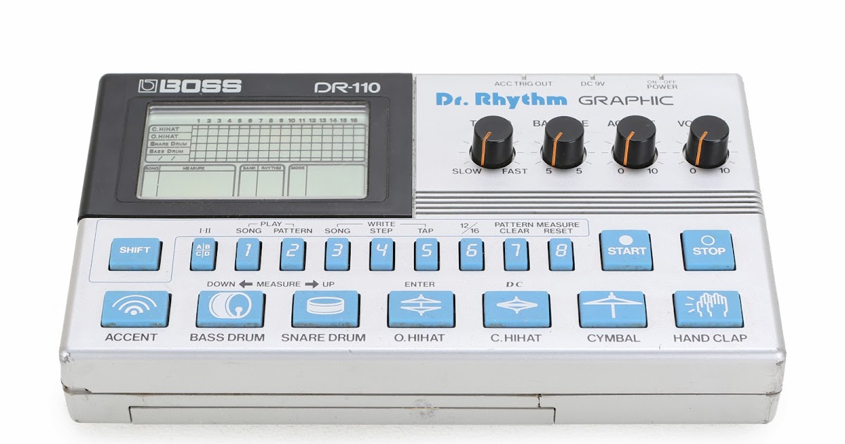 MATRIXSYNTHB Boss DR110 Vintage Analog Drum Machine