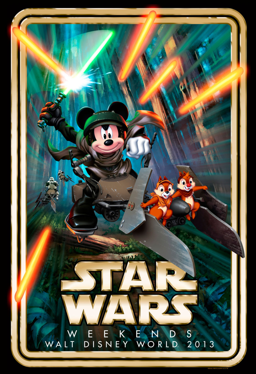 Star Wars Episode 7 News Disney’s Star Wars Weekends Poster + Dwayne