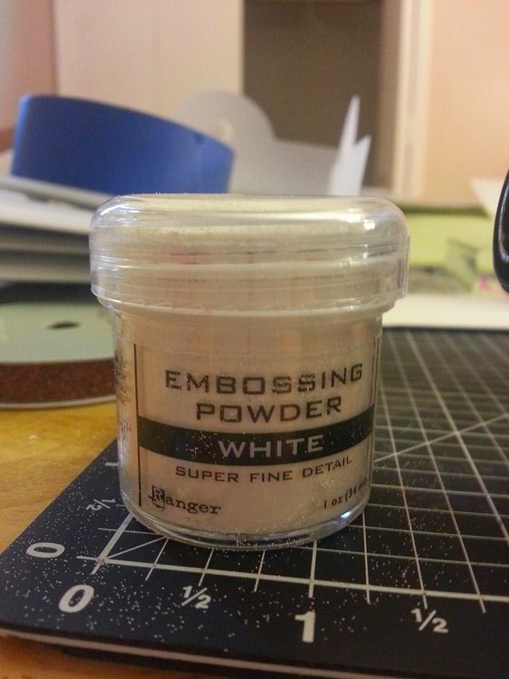 Artsy April Using Embossing Powders