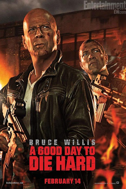 A Good Day to Die Hard, Die Hard 5, New Poster, Bruce Willis as John McClane, Jack as Jai Courtney