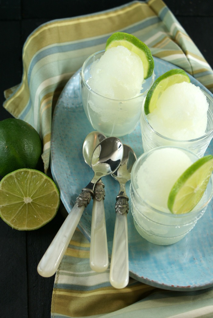 Authentic Suburban Gourmet Gin & Tonic Sorbet Friday Night Bites
