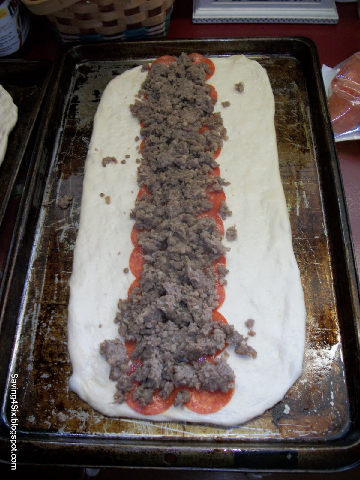 Frozen Bread Dough Stromboli