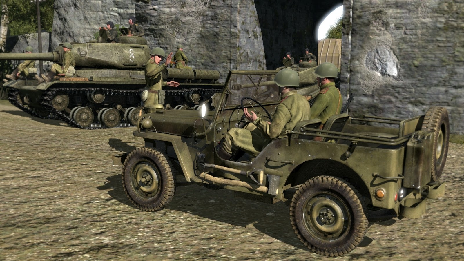 iron front liberation 1944 arma 3 escap