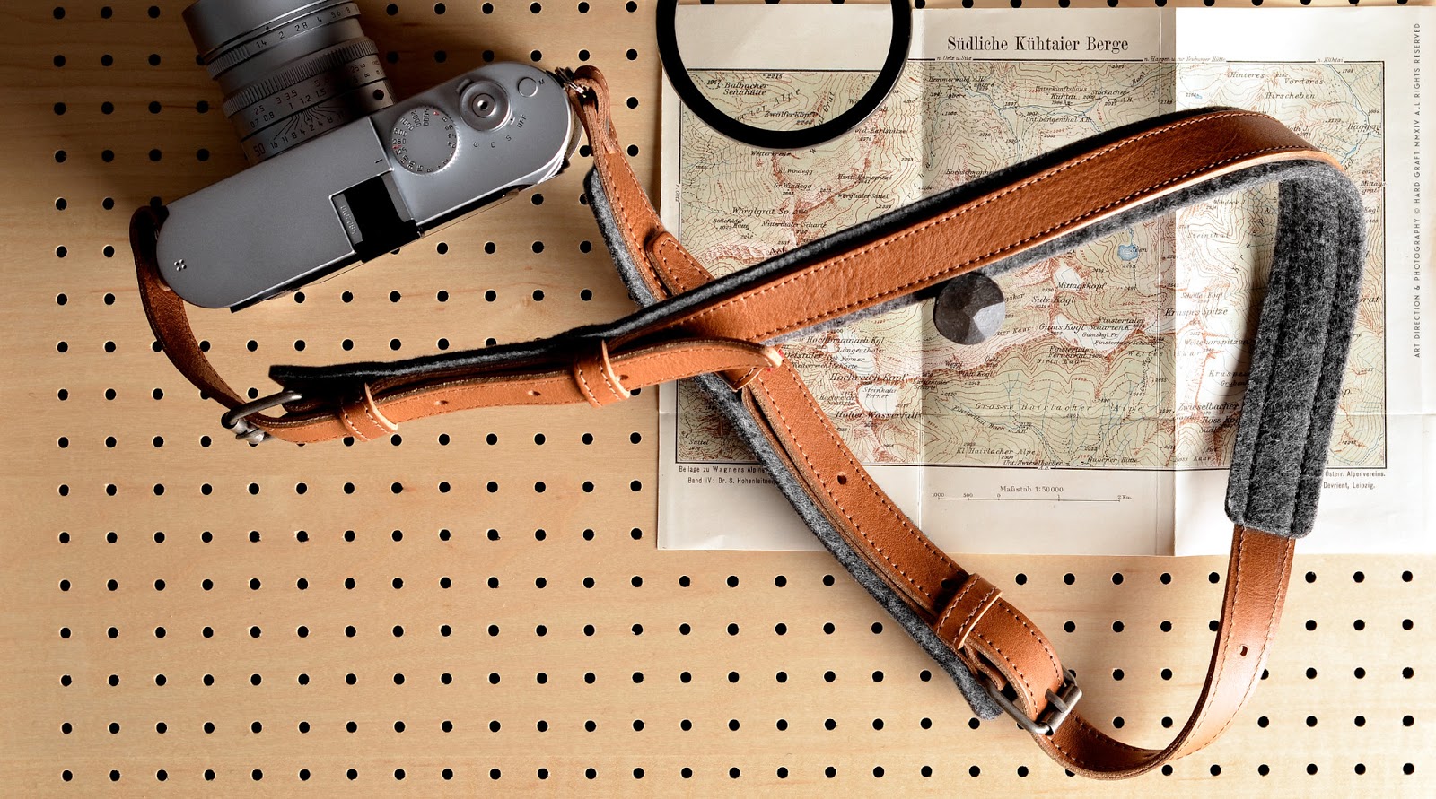 TODAYSHYPE hard graft ReProcess Camera Strap