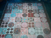 2010 - PEACE Sign Quilt/gift