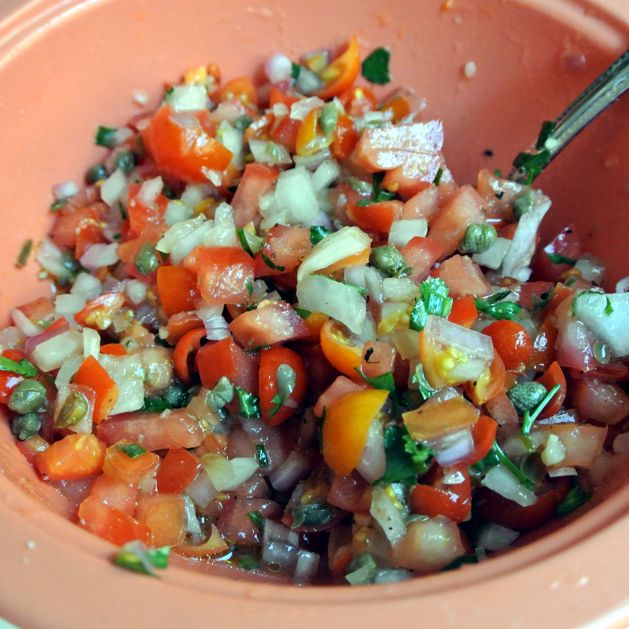 Mom, What's For Dinner? Tuna Cakes with Fresh Tomato Salsa