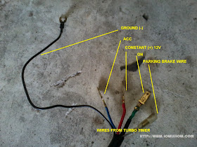 Life With Machine Diy Turbo Timer Installation For Perodua