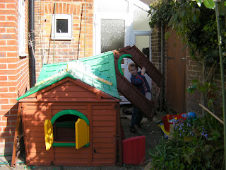 dismantling toy house