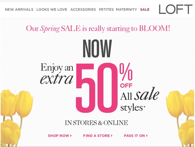 Ann Taylor Loft Coupon: 30%