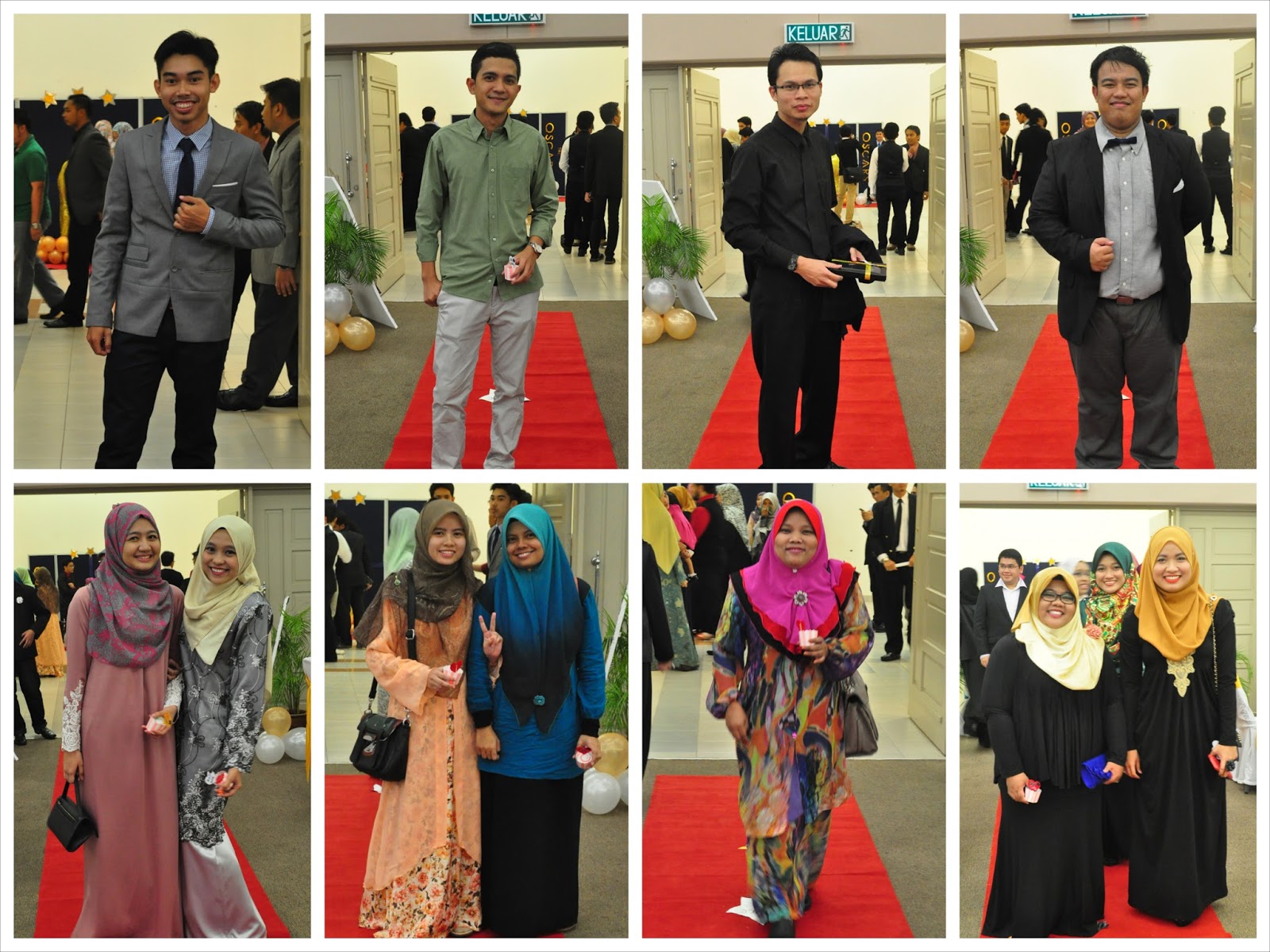 oscar night theme dress muslimah