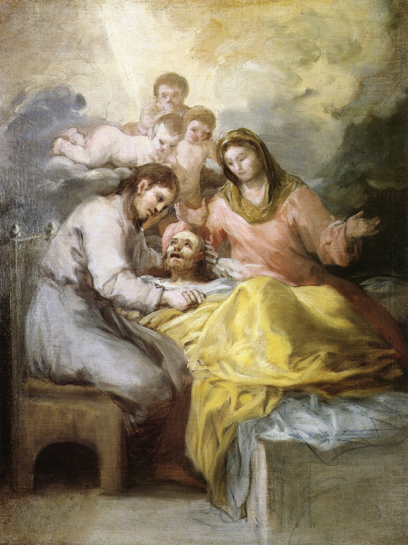 Francisco  Goya  Sketch  for  the  death  of  Saint  Joseph