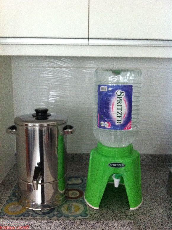 Spritzer Mineral Water and Dispenser